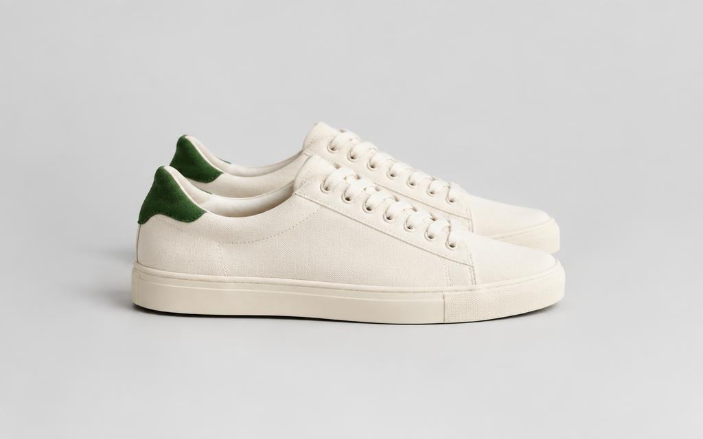 Canvas sneakers in a fictional ecommerce store